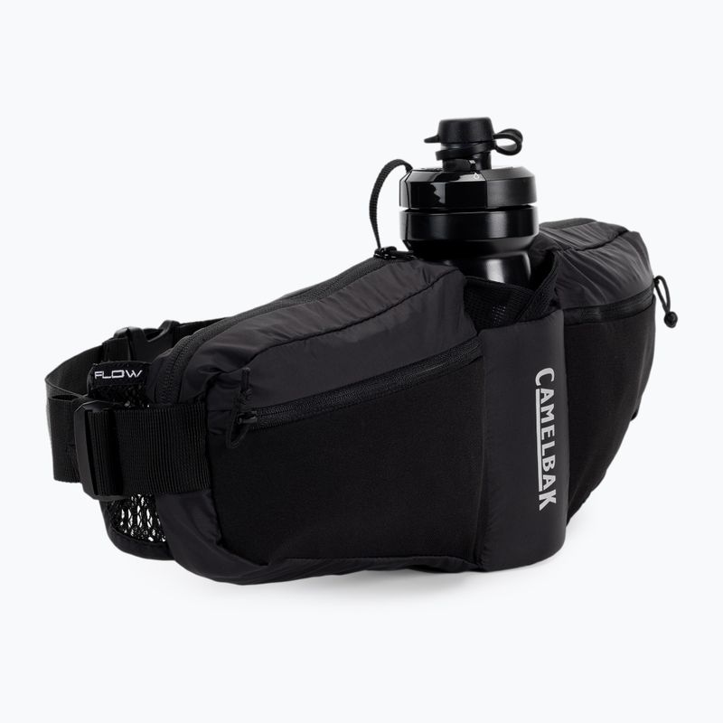 CamelBak Podium Flow 4 l dviratininkų ledinukas su 620 ml buteliu, juodas