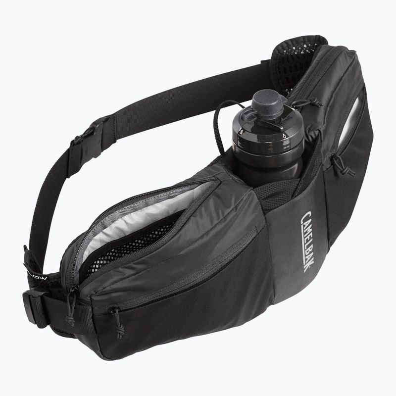 CamelBak Podium Flow 4 l dviratininkų ledinukas su 620 ml buteliu, juodas 12