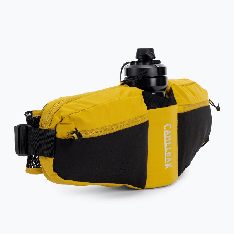 CamelBak Podium Flow 4 l dviratininkų ledinukas su 620 ml buteliu auksinis/juodas