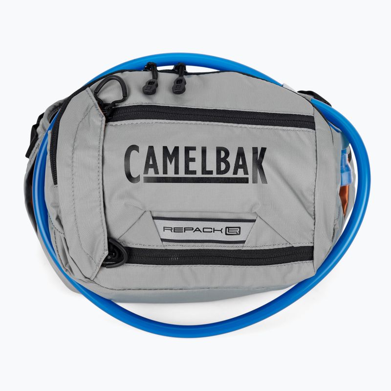 Dviračio rankinė ant juosmens CamelBak Repack LR 4 l su buteliu 1.5 l gunmetal/black