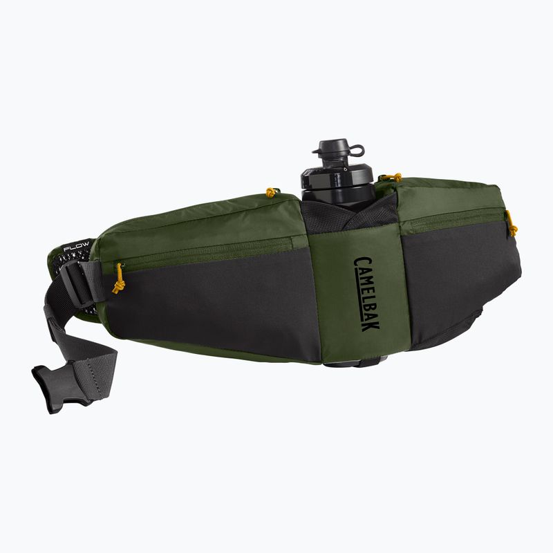 CamelBak Podium Flow 4 l dviratininko ledinukas su 620 ml buteliu armiškai žalias/juodas 6