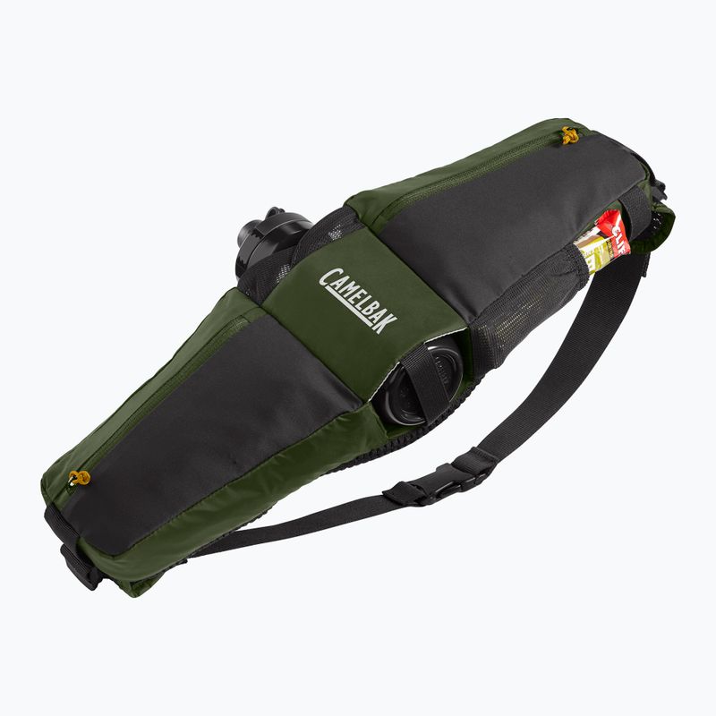 CamelBak Podium Flow 4 l dviratininko ledinukas su 620 ml buteliu armiškai žalias/juodas 10