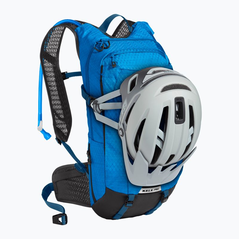 CamelBak M.U.L.E. Pro 14 dviratininko kuprinė su 3 l rezervuaru ibiza blue/orange 8