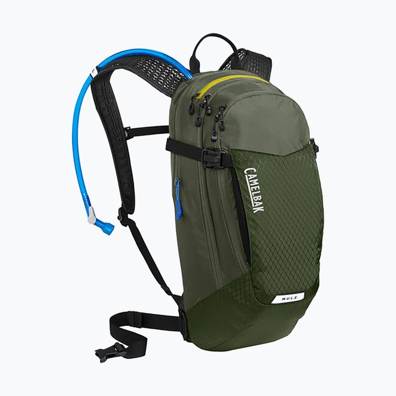 Dviračių kuprinė CamelBak M.U.L.E. 12 l su buteliu 3 l dusty olive 2