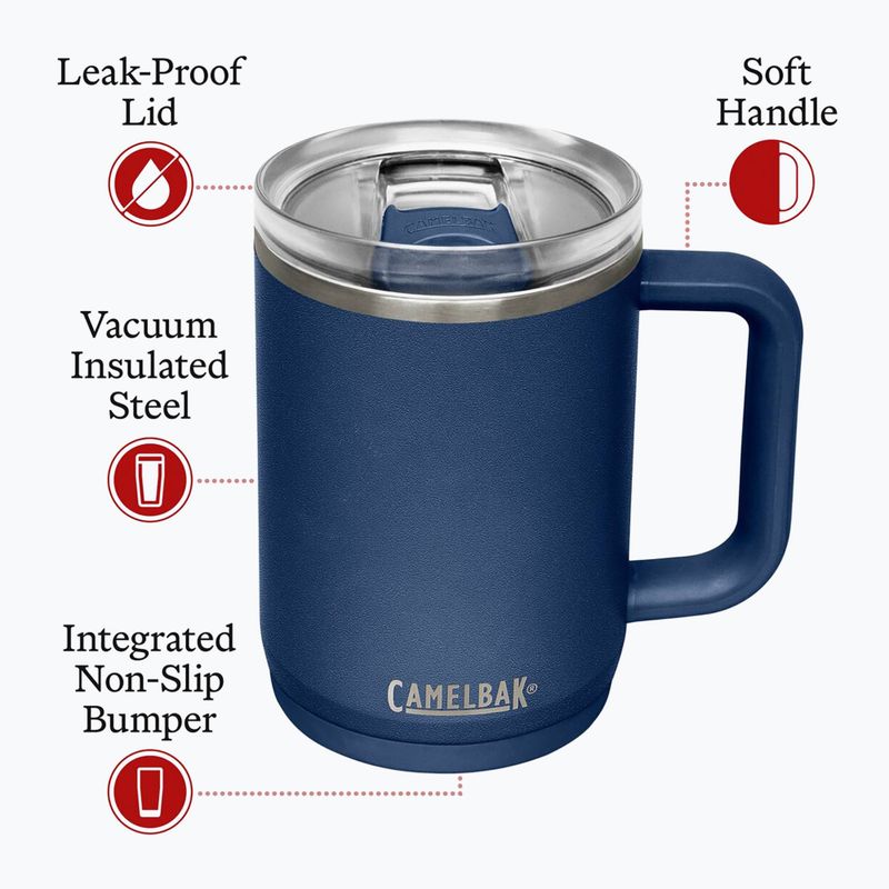 Terminis puodukas CamelBak Thrive Mug Insulated SST 470 ml navy 5