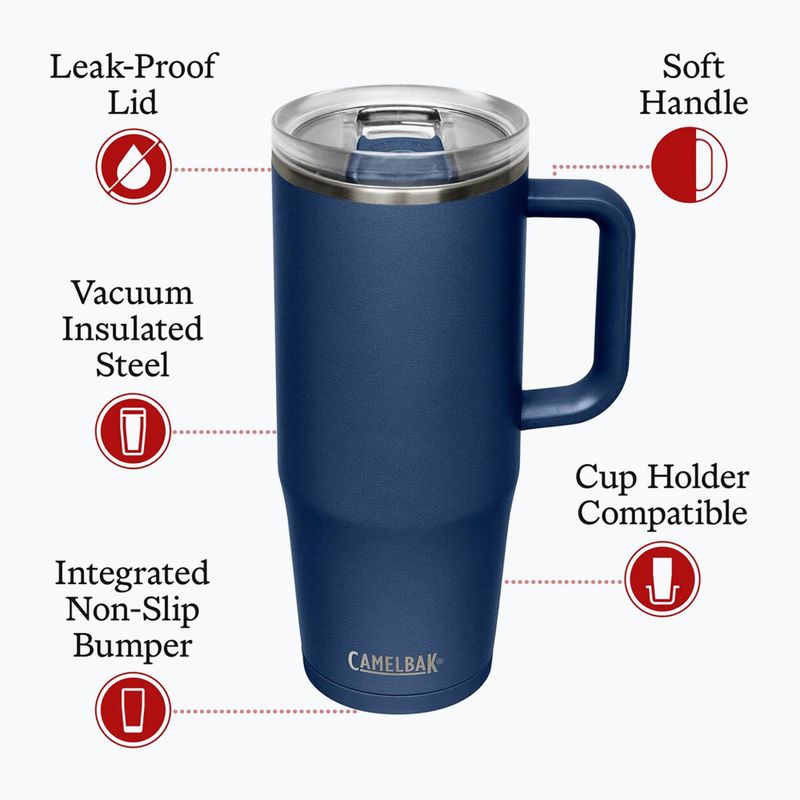 Terminis puodukas CamelBak Thrive Mug Insulated SST 950 ml navy 5