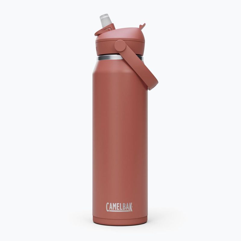 Turistinis butelis Camelbak Thrive Flip Straw Insulated SST 950 ml sierra red
