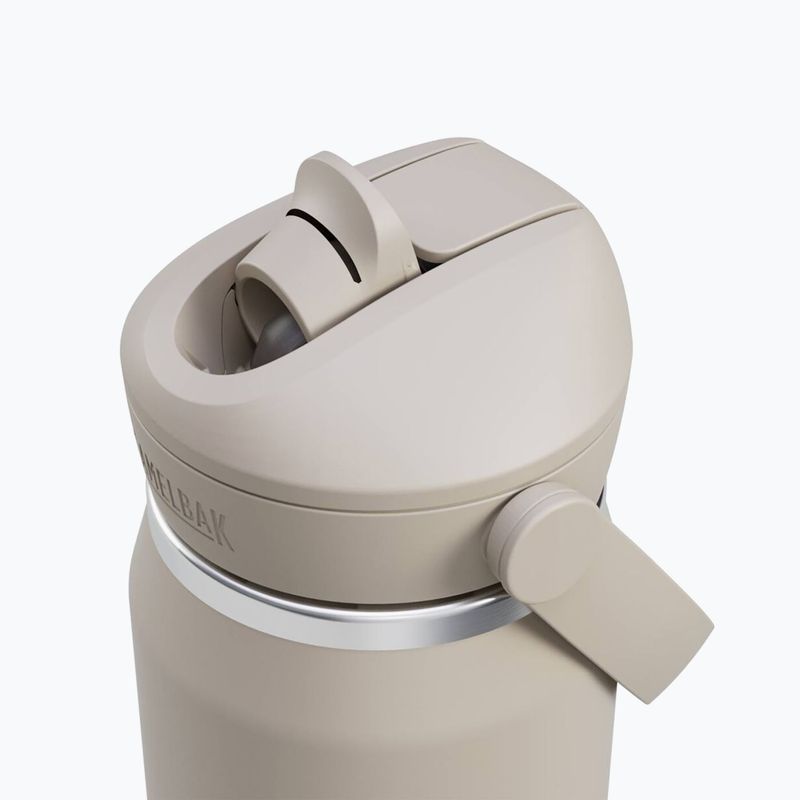 Turistinis butelis Camelbak Thrive Flip Straw Insulated SST 740 ml stone 4