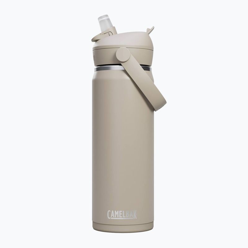Turistinis butelis Camelbak Thrive Flip Straw Insulated SST 590 ml stone