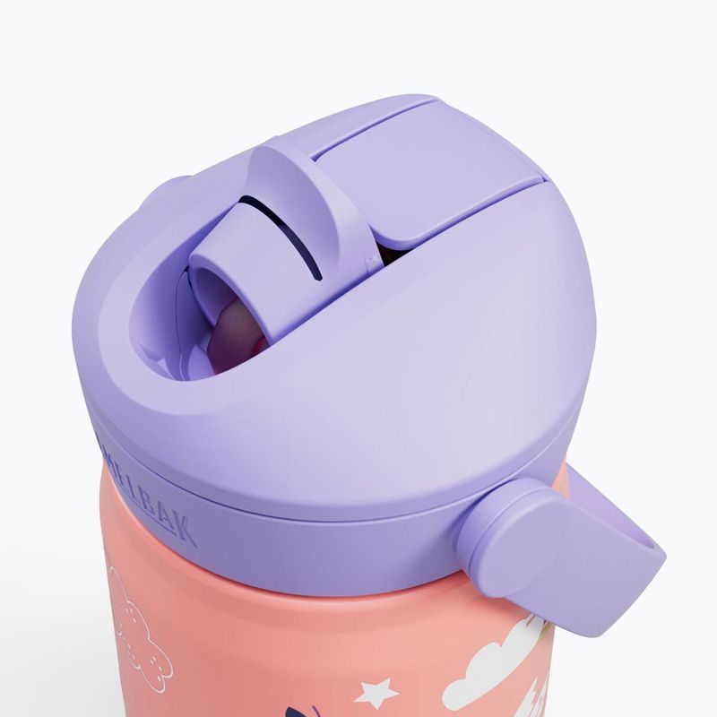 Terminis butelis CamelBak Thrive Flip Straw Kids Insulated SST 350 ml magic unicorns 3