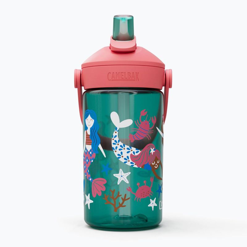 Turistinis butelis CamelBak Thrive Flip Straw Kids 400 ml mermaid friends 2