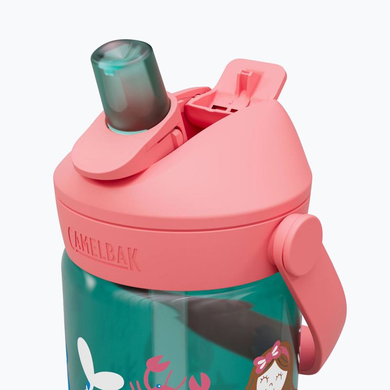 Turistinis butelis CamelBak Thrive Flip Straw Kids 400 ml mermaid friends 3