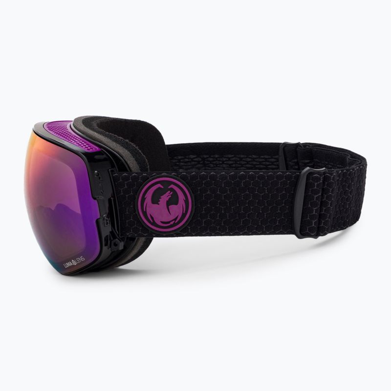 DRAGON X2S split/lumalens purple ion/lumalens amber slidinėjimo akiniai 30786/7230003 5