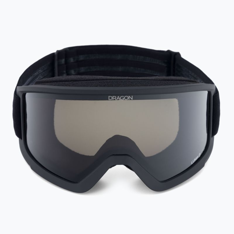DRAGON DX3 OTG blackout/lumalens dark smoke slidinėjimo akiniai 2