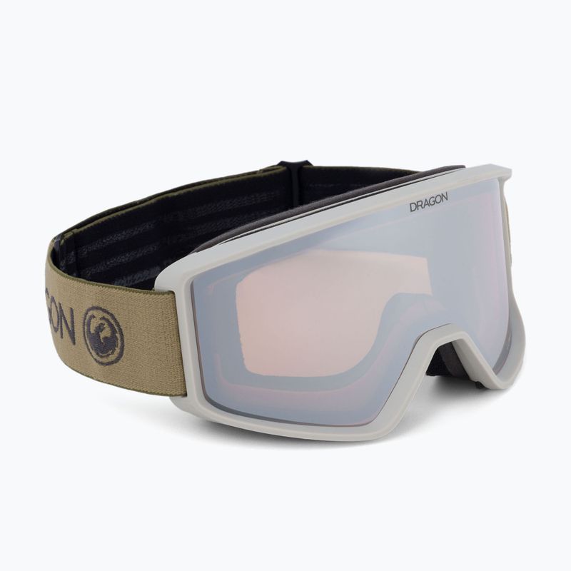 DRAGON DXT OTG slidinėjimo akiniai block biege/lumalens silver ion 47022-512