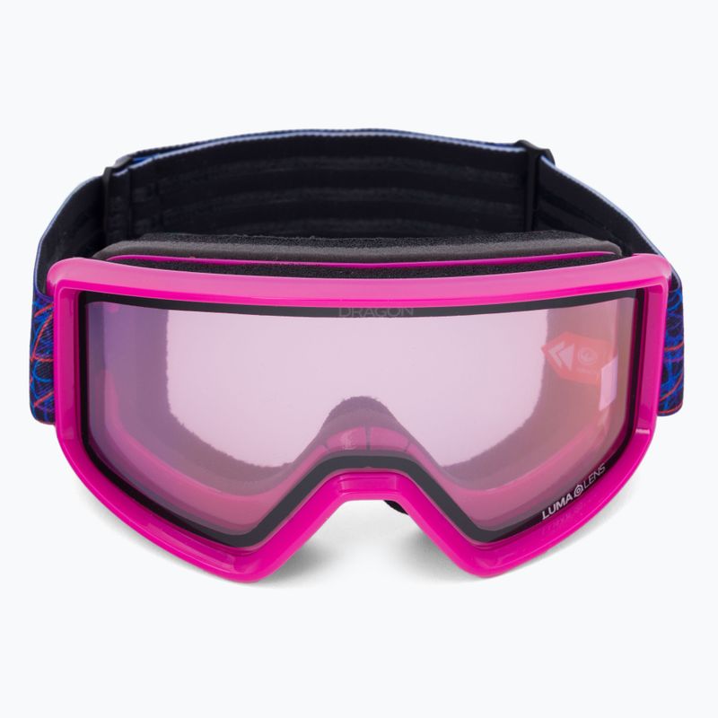 DRAGON DXT OTG scribble/lumalens light rose 47022-540 slidinėjimo akiniai 2