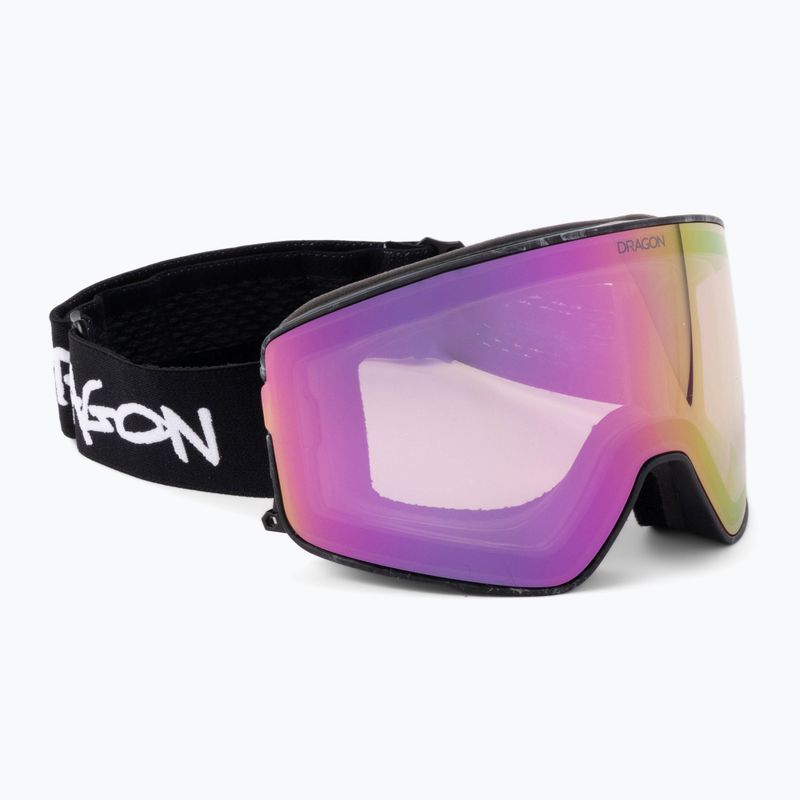 DRAGON PXV2 sketchy/lumalens pink ion/lumalens dark smoke slidinėjimo akiniai 42348-009 2