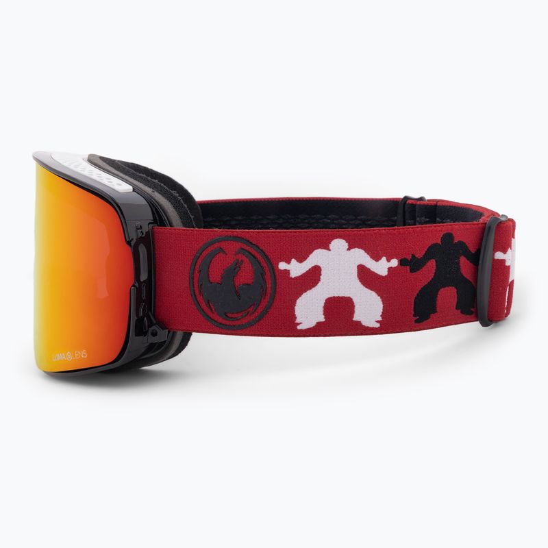 DRAGON NFX2 forest bailey/lumalens red ion/lumalens rose slidinėjimo akiniai 40458-023 5
