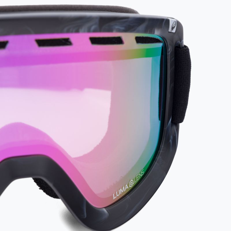 DRAGON D1 OTG sketchy/lumalens pink ion/lumalens dark smoke slidinėjimo akiniai 40461-008 6