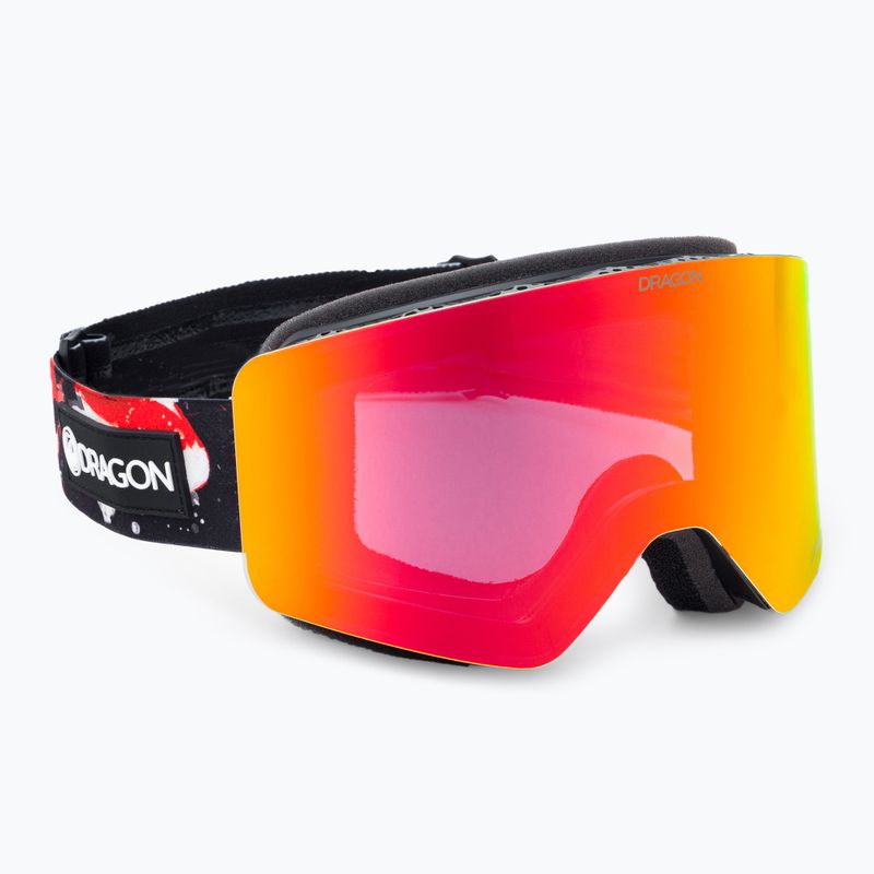 DRAGON R1 OTG slidinėjimo akiniai koi/lumalens red ion/lumalens light rose DRG110/6331642 2