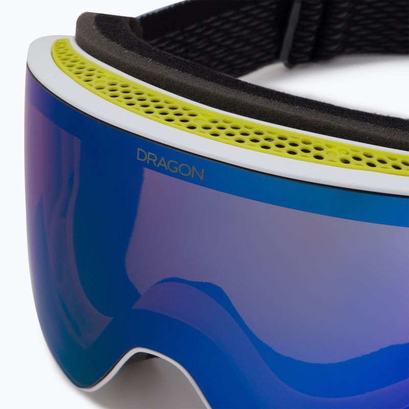 DRAGON PXV bryan iguchi/lumalens blue ion/lumalens amber slidinėjimo akiniai 38280/6534406 7