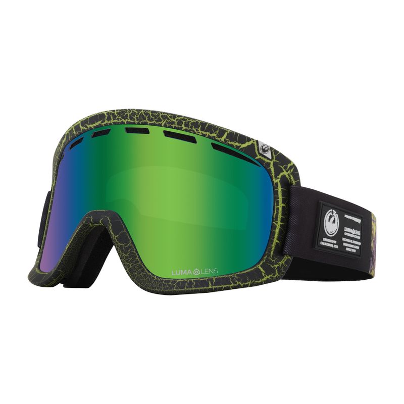 DRAGON D1 OTG slidinėjimo akiniai lichen/lumalens green ion/lumalens amber 40461/6032342 7