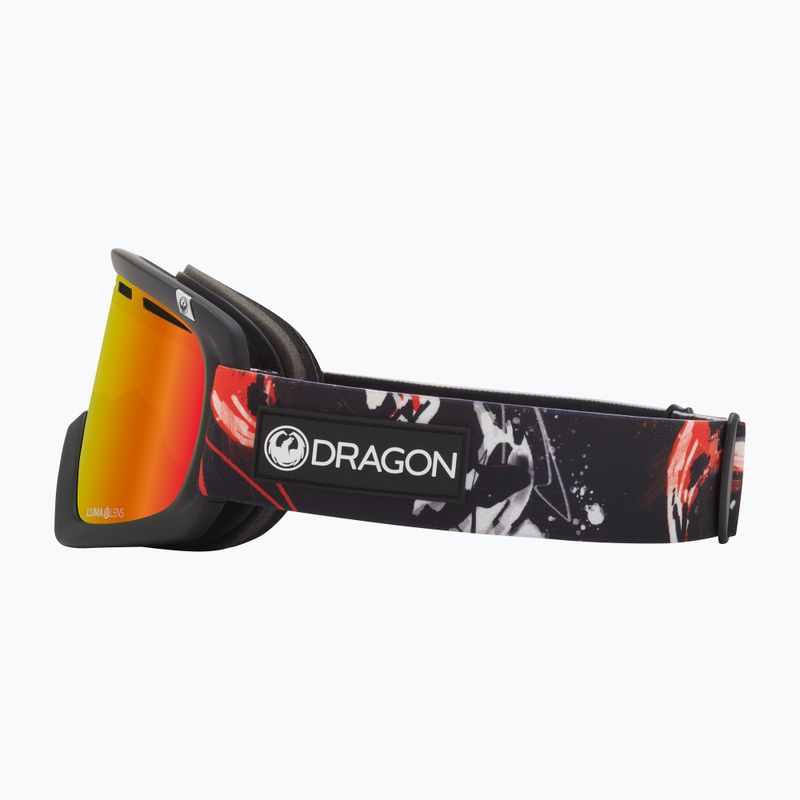 DRAGON D1 OTG slidinėjimo akiniai koi/lumalens red ion/lumalens light rose 40461/6032642 8