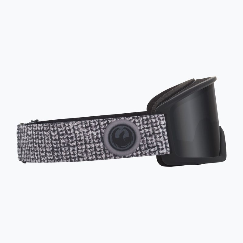 DRAGON DX3 OTG slidinėjimo akiniai megztinis oras / liuminescencinis stiklas tamsus dūmas 9