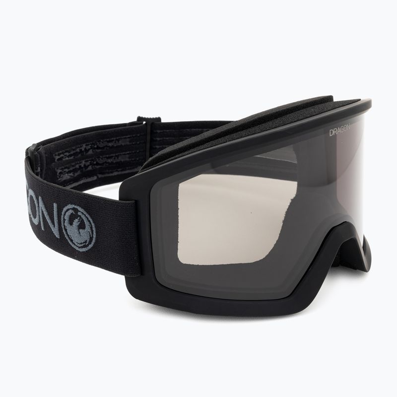 DRAGON DX3 L OTG blackout/lumalens dark smoke slidinėjimo akiniai