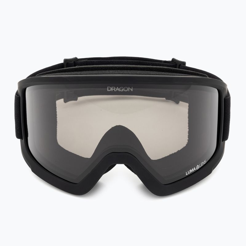 DRAGON DX3 L OTG blackout/lumalens dark smoke slidinėjimo akiniai 2