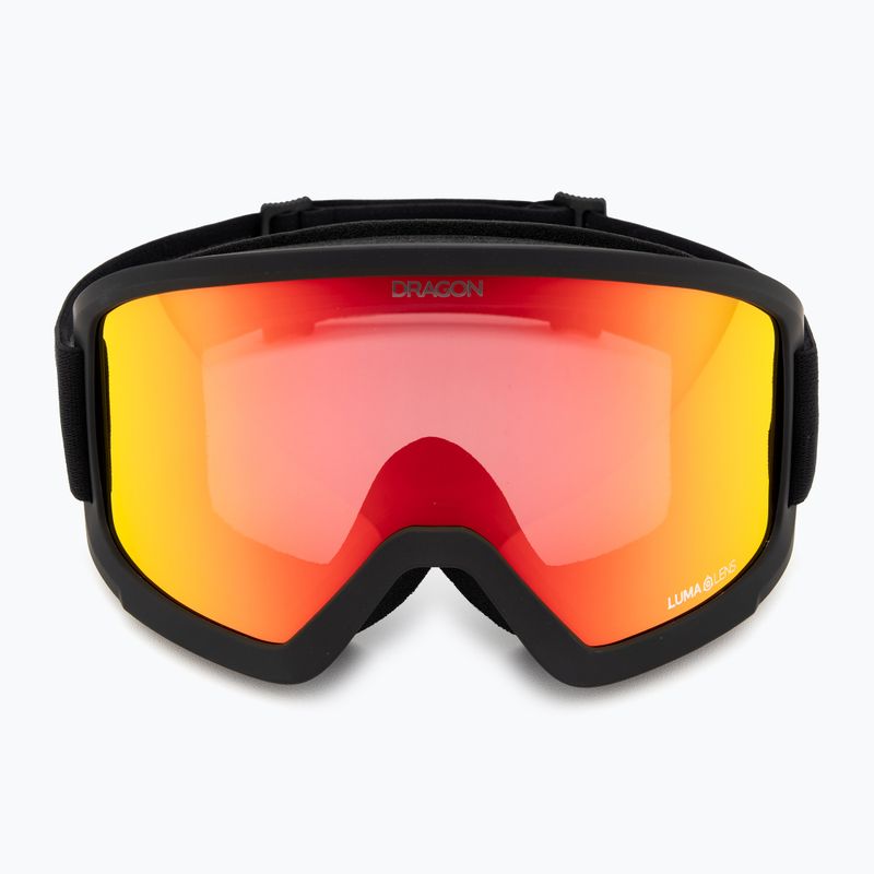 DRAGON DX3 L OTG black/lumalens red ion slidinėjimo akiniai 2