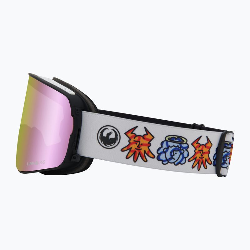 DRAGON NFX2 forest bailey signature/lumalens pink ion/midnight slidinėjimo akiniai 9