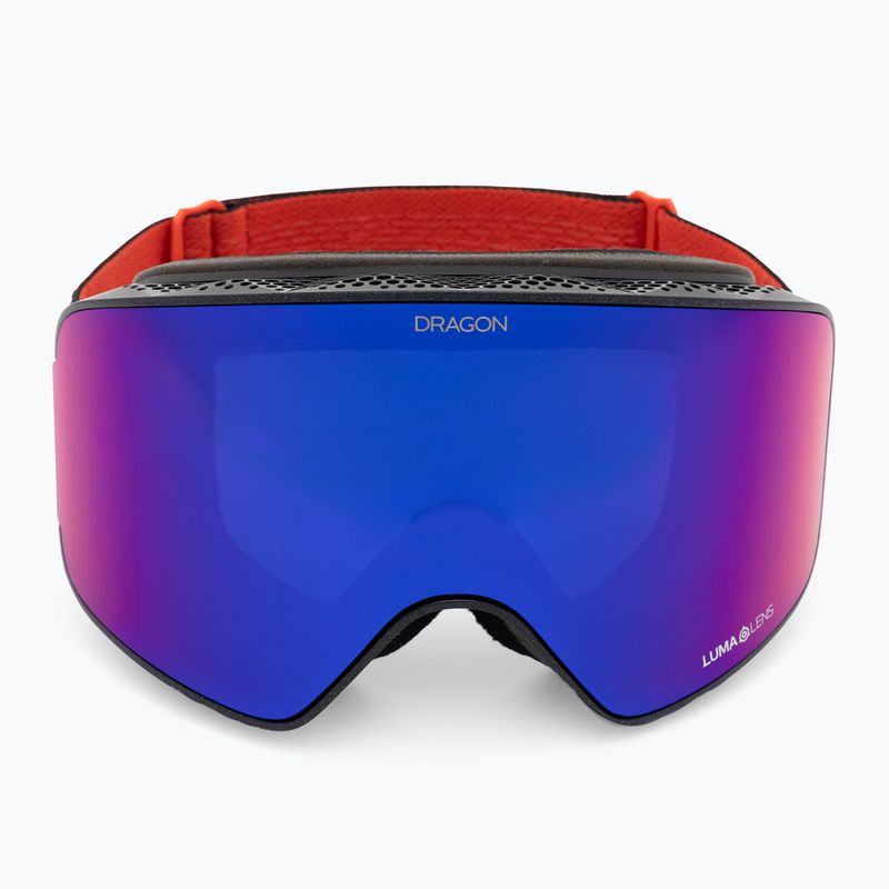 DRAGON NFX MAG OTG obsidian/lumalens solace ir/violetiniai slidinėjimo akiniai 3