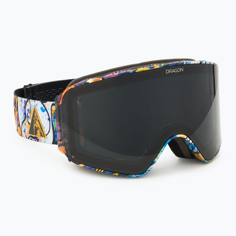 Slidinėjimo akiniai DRAGON NFX MAG OTG chris benchetler24/lumalens dark smoke+lumalens flash blue 2