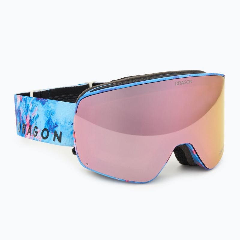 Slidinėjimo akiniai DRAGON NFX2 predator/lumalens rosegold ion+lumalens midnight 2