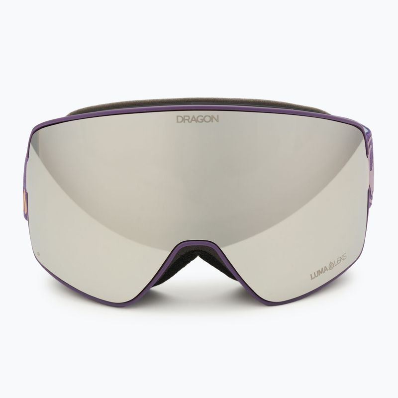 Slidinėjimo akiniai DRAGON NFX2 deep plum/lumalens silver ion+lumalens voilet 3