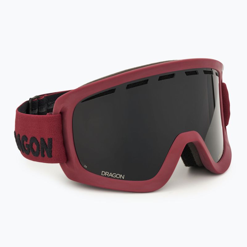 Slidinėjimo akiniai DRAGON D1 OTG cordovan/lumalens midnight+lumalens amber 2