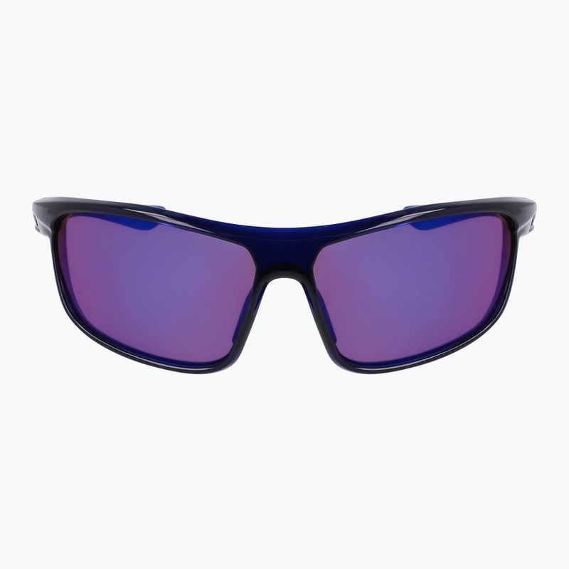 Akiniai nuo saulės Nike Windtrack Run E midnight navy/ road tint/ blue mirror 2