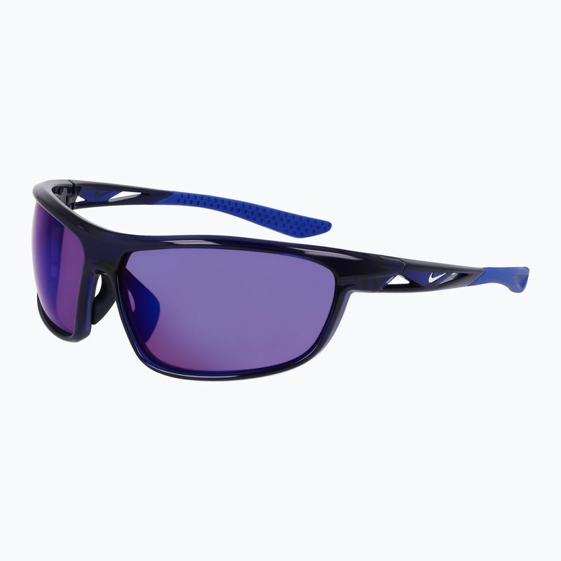 Akiniai nuo saulės Nike Windtrack Run E midnight navy/ road tint/ blue mirror 3