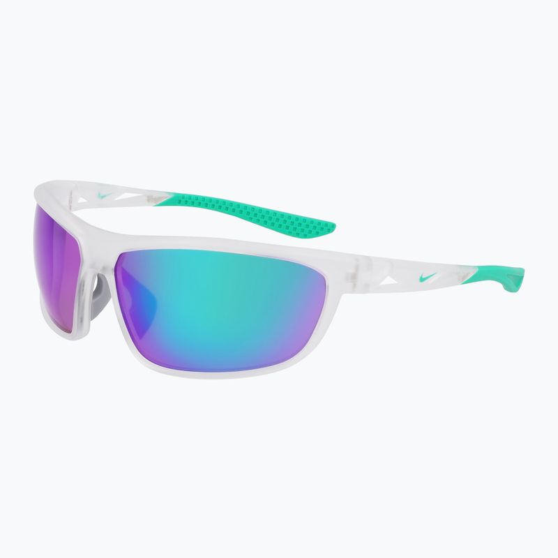 Akiniai nuo saulės Nike Windtrack Run matte clear/ green mirror 3