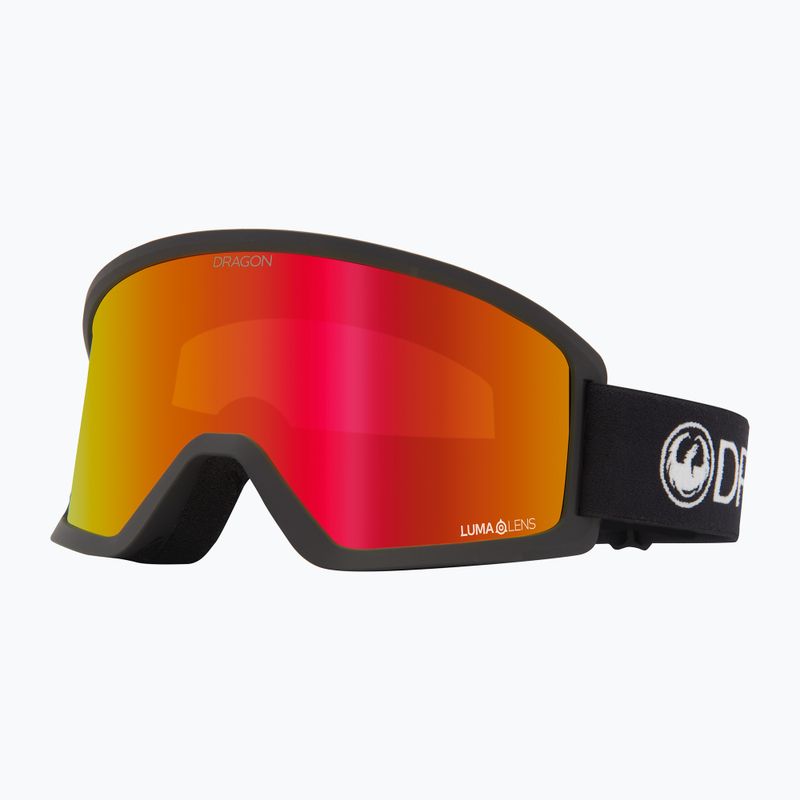 Slidinėjimo akiniai DRAGON DXT OTG black/lumalens red ion 5