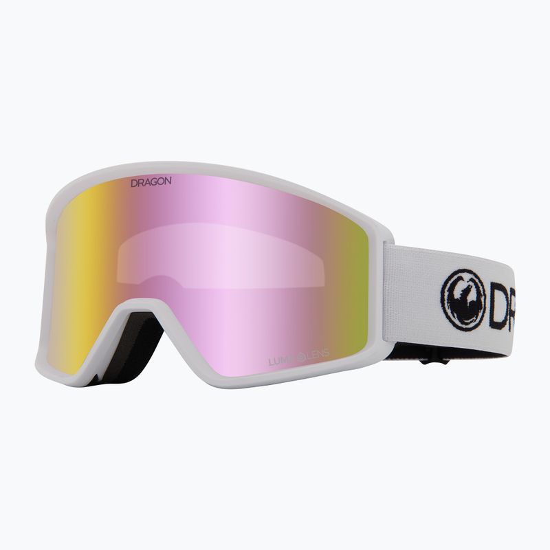 Slidinėjimo akiniai DRAGON DXT OTG white/lumalens pink ion 5