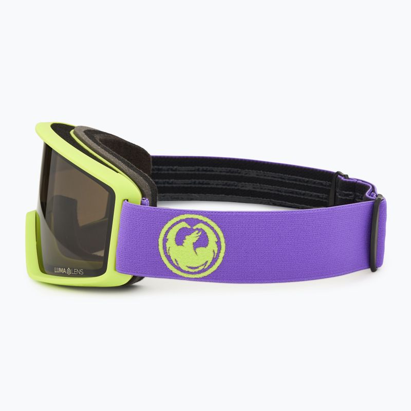 Slidinėjimo akiniai DRAGON DXT OTG murasaki/lumalens dark smoke 4