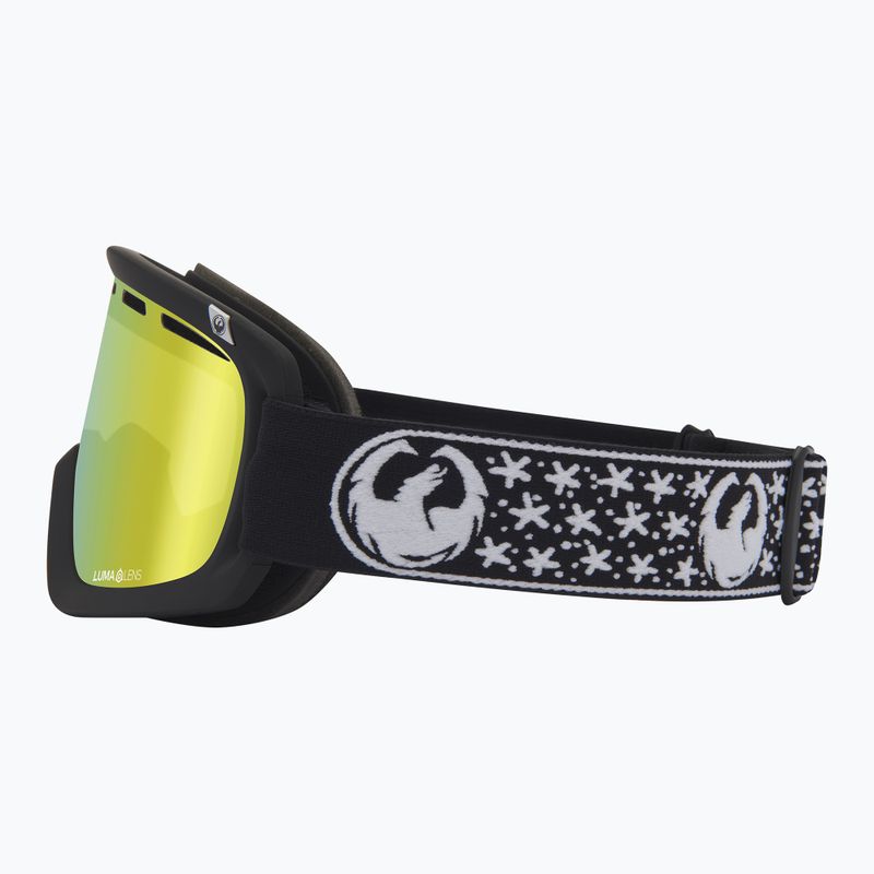 Slidinėjimo akiniai DRAGON D1 OTG Mikkel Bang/Lumalens Gold Ion/Lumalens Amber 3