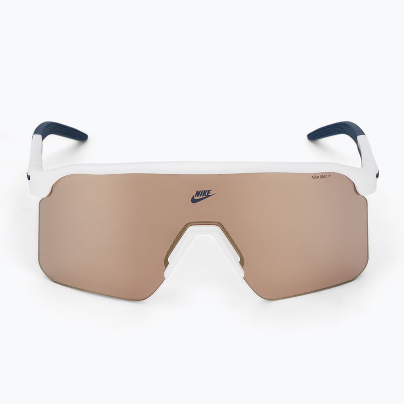 Akiniai nuo saulės Nike Expedition Shield E matte summit white/ road chrome mirror 3