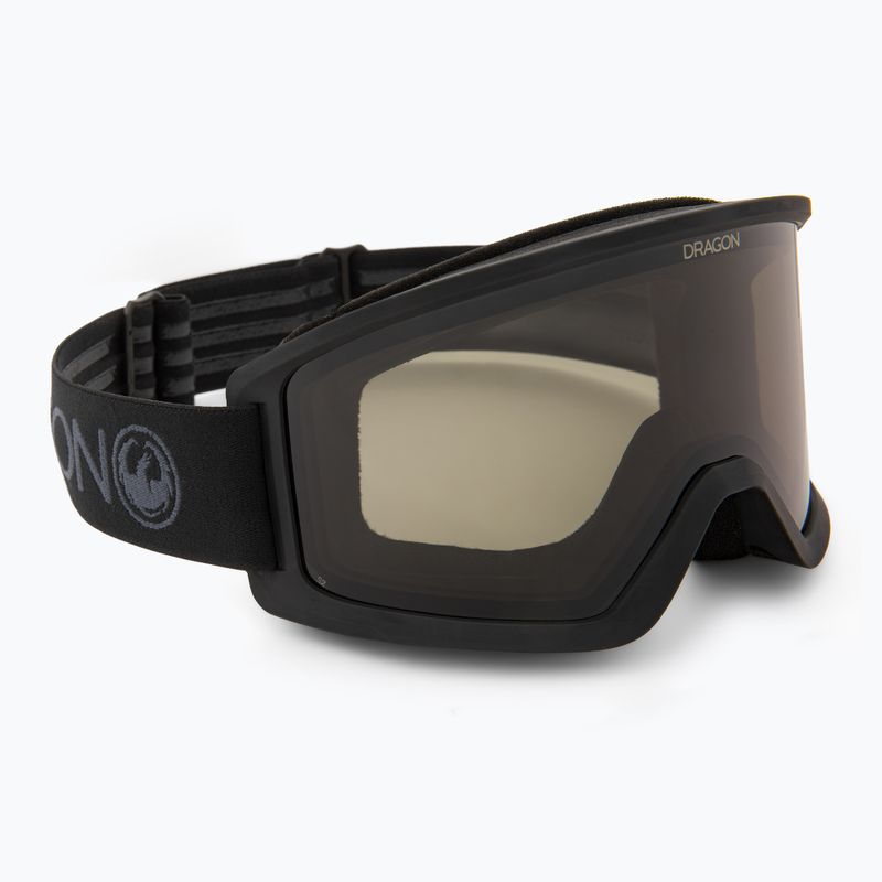 Slidinėjimo akiniai DRAGON DX3 OTG blackout/lumalens dark smoke