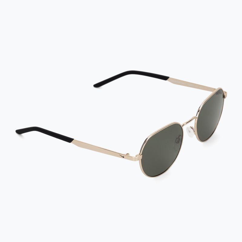 Akiniai nuo saulės Nike Traveler Trend satin gold/green