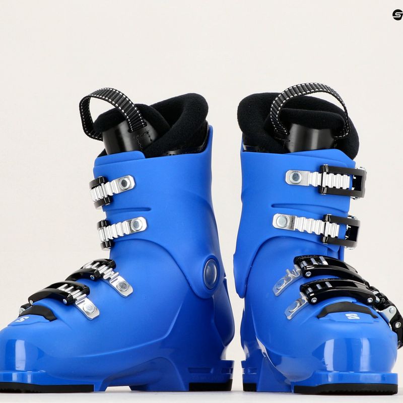 Vaikiški slidinėjimo batai Salomon S Race 60 T M race blue/white/process blue 11