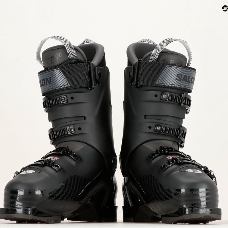 Vyriški slidinėjimo batai Salomon S Pro HV 120 black/titanium 1 met./beluga 12