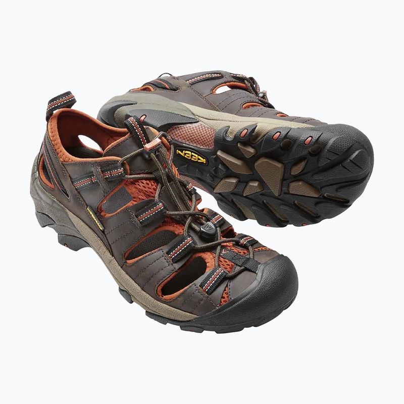 Vyriški sandalai KEEN Arroyo II black olive/bombay brown 14